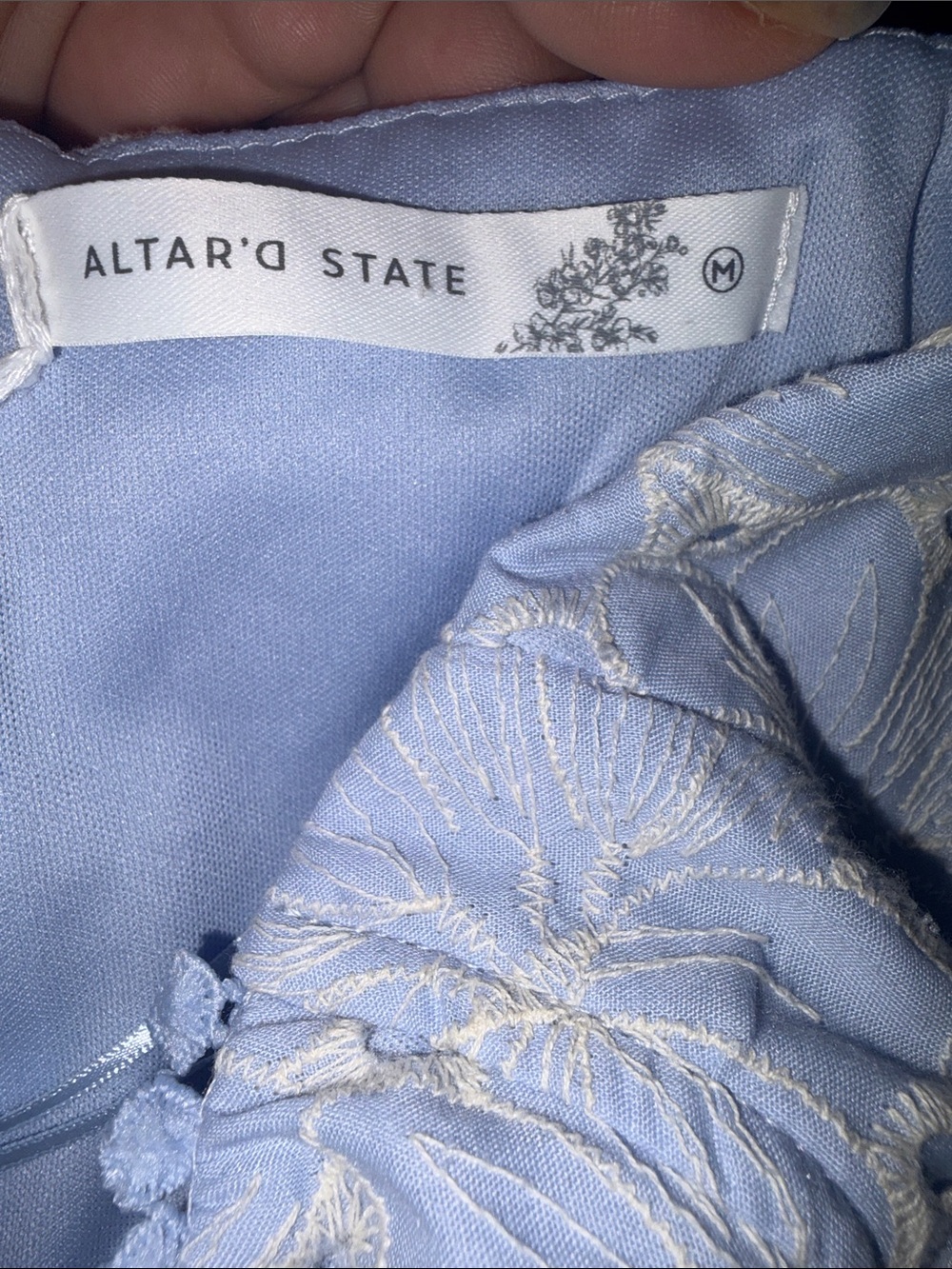 ALTAR’D STATE EYELET ROMPER size M - Picture 6 of 6